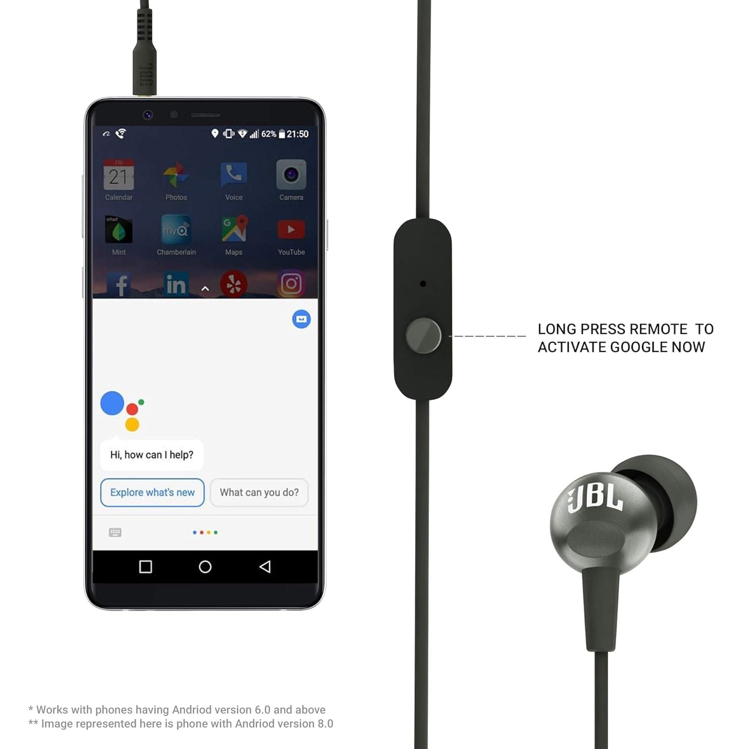 JBL C200SI in-Ear Headphones
