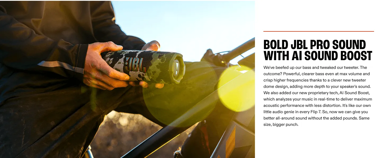 JBL Flip 7 Portable Bluetooth Speaker