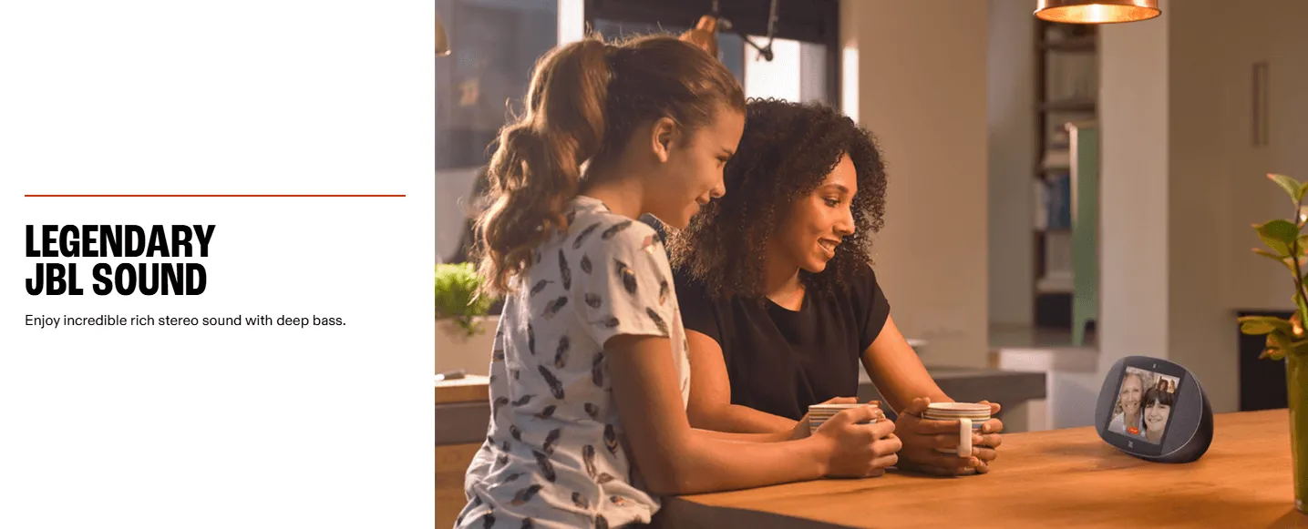 JBL Link View Smart Display Speaker With Google Assistant