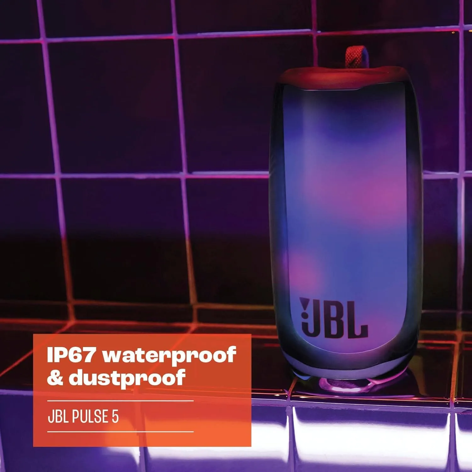JBL Pulse 5 Portable Bluetooth Speaker with Light