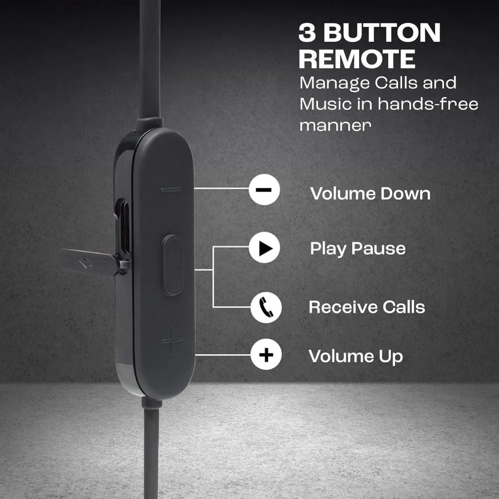JBL Tune 175BT Wireless Headphone with Mic
