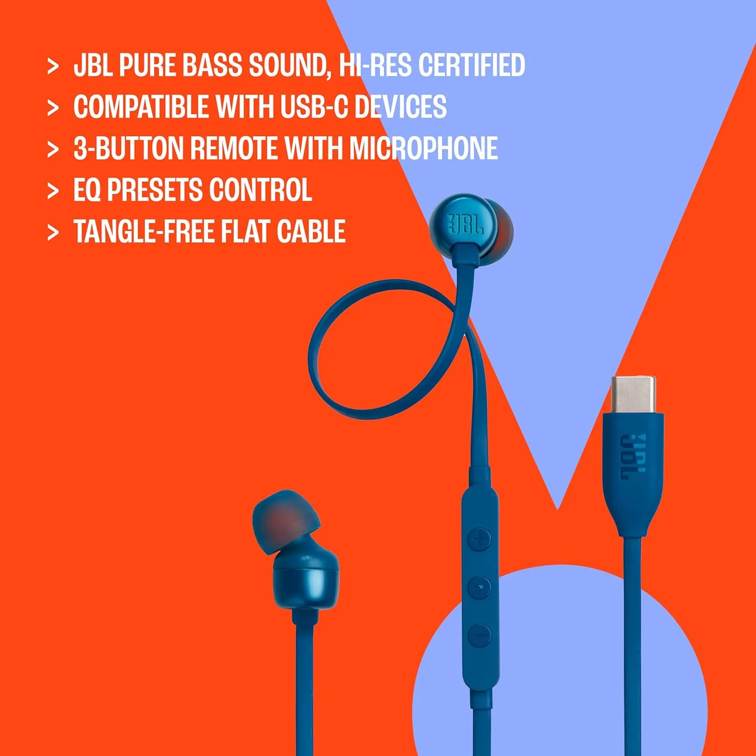 JBL Tune 310C USB-C In-Ear Earphone