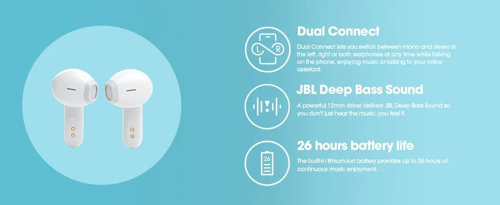 JBL Wave 300TWS True Wireless Earbuds