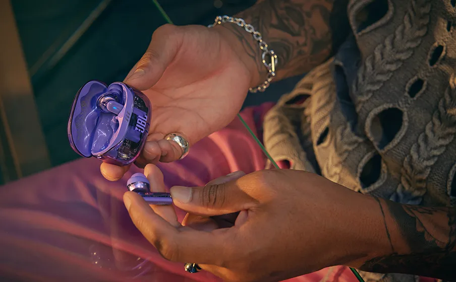 JBL Tune Beam 2 Ghost Edition True Wireless Earbuds