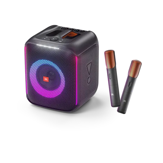 JBL PartyBox Encore 100W Portable Bluetooth Speaker With Single Wireless Microphone