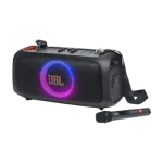 JBL PartyBox On-The-Go Essential Portable Party Speaker With Wireless Microphone